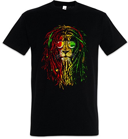 Urban Backwoods Rastafari Lion I Herren T-Shirt