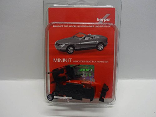 herpa 012188-004 MiniKit: MB SLK Roadster Miniaturfahrzeug, rot