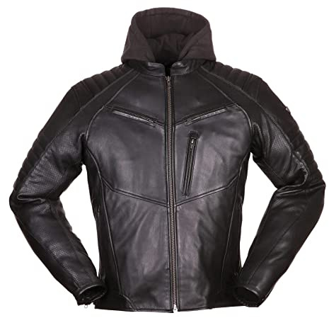 Modeka Bad Eddie Jacke, schwarz, M | Atmungsaktiv