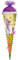 3-D Glitzerborte + Glimmer + Effekt Figuren ! Schultüte - Einhorn - Pegasus/Pferd Unicorn - 70 cm - Filzabschluß - Zuckertüte - mit Holzspitze - Roth ..