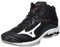 Mizuno Unisex-Erwachsene Wave Lightning Z6 MID Volleyball-Schuh, Schwarz/Weiß/Ebenholz