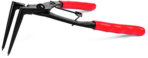 Heavy-Duty Snap pinze per anelli, anello di rimozione della pinza di fissaggio interno, 90 gradi di curvatura pinze con lungo naso per moto auto camion