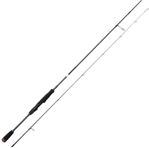 Savage Gear Köderangelrute, SG2 Ultra Light Game Spinnrute für Raubfische, Hecht, Barsch, Zander, 1.9m Moderate schnelle Aktion, robust, schwarz, Unisex