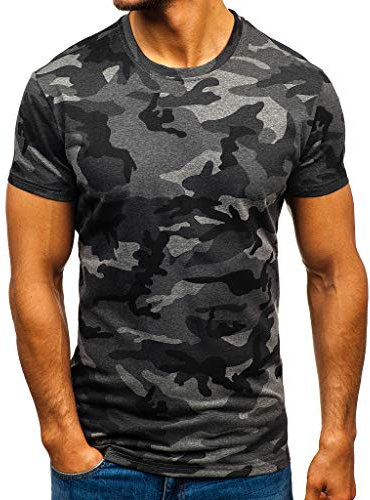 Herren Tee T Shirt Kurzarm Top Sport Atmungsaktiv Strandshirt Klassischer Soft Freizeitshirt RundhalsausschnittElegant Sommershirt Casual Farbe Für Männer Sweatshirt Einfach Retro T-Shirt