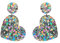Acryl Herz Glitzer Pailletten Tropfen baumeln Ohrringe bunt groß Liebe Herz Statement baumeln Ohrstecker funkelnder Schmuck für Frauen Mädchen Freundin Geschenke