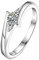 ANAZOZ Eheringe Aus Platin 950, Damen Solitärring Hochzeit Ringe mit Labor Diamant 0,2 Karat und Moissanite größe 54 (17.2)