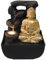 Fontaine d'intérieur LED SHAGMA avec Bouddha doré - Petite Fontaine décorative pour Maison, Bureau - ARUM