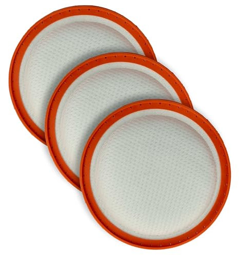 vhbw 3x motor filter compatible with Goblin GCV304B, GCV303B Vacuum Cleaner