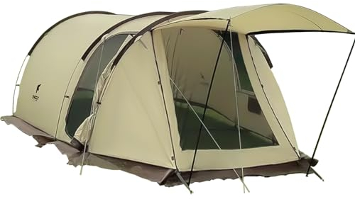 Aufblasbares Zelt mit großer Kapazität für 4 Personen,CampFeuer Zelt 415 * 235 * 160cm,Zelt für Vier Personen,Tunnelzelt mit großer Kapazität,Wasserdichtes Zelt für den Außenbereich