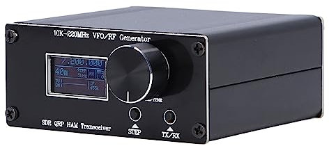 SDR QRP Ricetrasmettitore HF HAM Oscillatore a Frequenza Variabile Generatore RF VFO 10K‑220 MHz per Appassionati