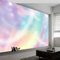 Fototapete Traum Regenbogen Sternstreifen Tapete, Märchen Tapeten Vliestapete, Modern Wandtapete Wohnzimmer Schlafzimmer Kinderzimmer Wanddeko Motivtapeten 450 x 315 cm (B x H) Fototapete