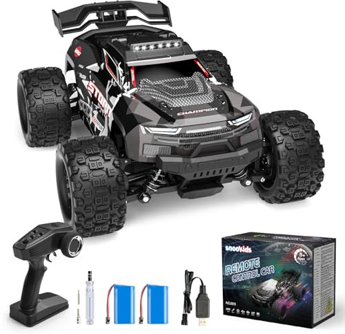 snookids Ferngesteuertes Auto - 1:18 High Speed RC Auto Offroad Buggy 40 km/h, 2,4 GHz 4WD All Terrain RC Drift Car Monstertruck Spielzeug Geschenk für Kinder Erwachsene
