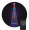 LED-Baum, 150 cm, mit USB und Fernbedienung, 32 Funktionen, IP44, RGB; ideal für Weihnachtsdekoration und Festliche Atmosphäre.