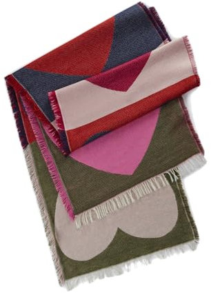 CODELLO JACQUARD SCARF POLYACRYLIC MIX HEAR - 35X180CM