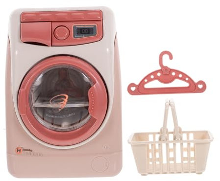 TOYANDONA Spielhaus-Waschmaschine Mini-haushaltsgerät Waschmaschine Spielen Kinderspielzeug Waschmaschinen-spielspielzeug Kinder Frühes Pädagogisches Spielzeug Spielgerät Vortäuschen Plastik