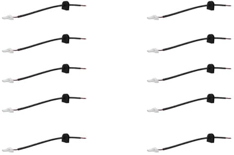 RCTGPGJAC Compatible for Cable de luz Trasera for Patinete eléctrico Millet M365 Pro, luz LED Directa, Cable de batería, Desgaste Plegable(10pcs)