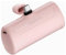 Kuulaa Mini Power Bank 4500mAh,PD 16W Ultra Compact Portable USB C Charger,Small Portable Charger Compatible with Samsung Huawei Xiaomi OPPO Oculus Quest Games Android Switch etc (Pink)