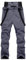 Skihose Damen Wasserdichte Professionelle Schneehose Winddichte Hosenträgerhose Kinder Softshellhose Warme Wanderhose Snowboard mit Abnehmbaren Trägern Thermo Funktionshose(Gray,S)