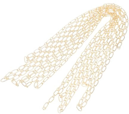 NUOBESTY Schmuckherstellung Kette DIY Schmuck Zubehör DIY Kupferkette Armband Kette