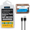 TAVT Batteria da 2600 mAh NP-W235 con ingresso USB Type-C per Fujifilm X-S20, X-T5, X-T4, GFX 100S, X-H2S, X-H2, GFX 50S II