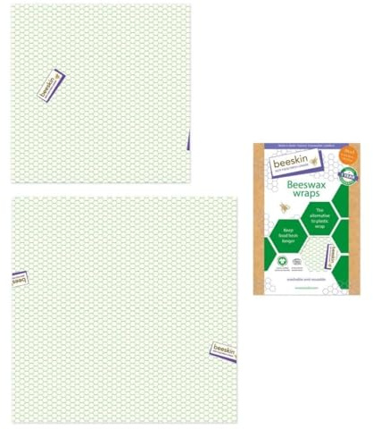 beeskin 2er Set (m, l) Bienenwachstuch (Standard)
