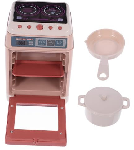 TOYANDONA Juguete De Horno Mini para Niños Juguete Sensorial De Cocina Simulada Educativo Divertido