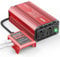 300W 18V to 110V Power Inverter for Milwaukee Battery: VoLtTech Battery Inverter DC Charger Adapter with 2 AC Outlets and 2 USB Ports for Car, Vehicles, Laptop