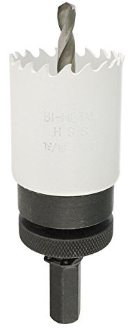 40mm HSS Hole Saw Holesaw Bi-Metal Blade Cutter Drill and Drill Adaptor Arbor