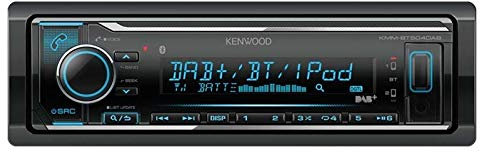 Kenwood KMM-BT504DAB+ Radio + Blende schwarz für BMW X3 (E83) 2004-08/2010