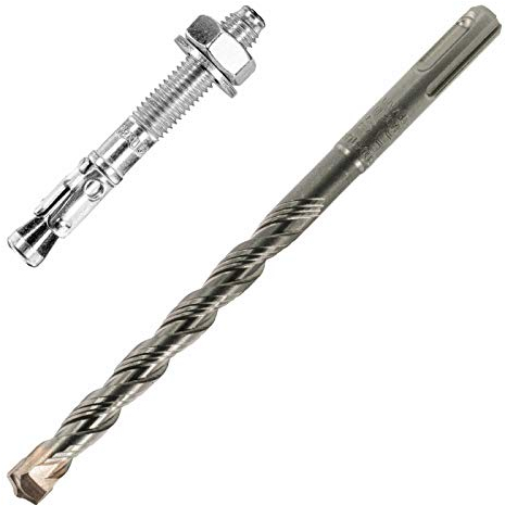 25 Keilanker M10 x 80, ETA Option 1, verzinkt, incl. SDS-Hammerbohrer 10x160/100