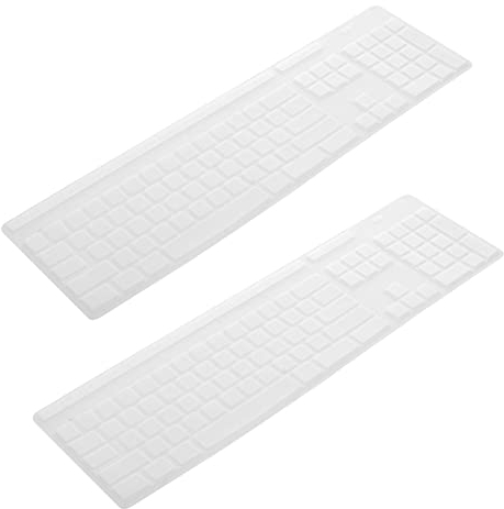 SOLUSTRE Tastatur Schutzfolie Für Mk270 2 Stück wasserdichte Silikon Tastaturabdeckung Staubschutz Für Computer Zubehör
