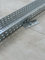 12m Kabelbahn 200x60 verzi. Kabelrinne Kabeltrasse Kabelkanal inkl.14 Verbinder., Silber