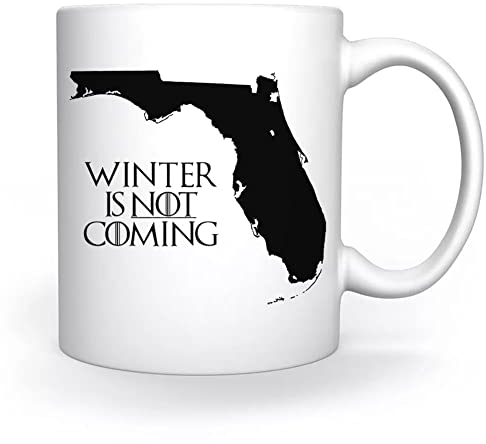 Winter Is Not Coming Tasse Weiß Für Kaffee Tee Cappuccino Kakao Mug White Coffee Tea Cacoa