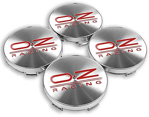 ZYHHDP 4 X Reifen & Felgen Radnabenkappen Emblem-Aufkleber Aufkleber, füR OZ Staubdichtes Styling-ZubehöR