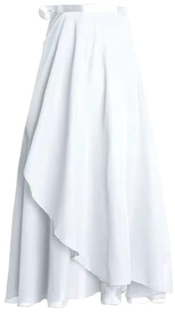Ballett Wickelrock Chiffon Damen Tanz Rock Mit Taille Krawatte Und Dünner,Anwendbar auf weibliche Tanzausbildung