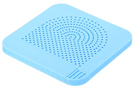 PATIKIL Paper Quilling Board with Pins Box, Knitting Plate Grid Guide Tool for Making Strips DIY Art Crafts, Blue