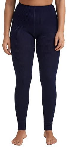 DILLING Ribbed women's leggings - organic merino wool