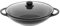 JUNG Maku Aluguss Wok pfanne Induktion 32cm, 4,8L, Wokpfanne mit Deckel Antihaft-beschichtet, seitliche Griffe, Spülmaschinenfest, Backofengeeignet, ALLE HERDARTEN