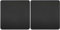 Knightsbridge SF8350MB Screwless 1-Gang Blanking Plate, Matt Black (Pack of 2)
