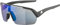 ALPINA TURBO HR Q-LITE - Wasserabweisende, Kontrastverstärkende & Beschlagfreie Sport- & Fahrradbrille Mit 100% UV-Schutz Für Erwachsene, black matt, One Size