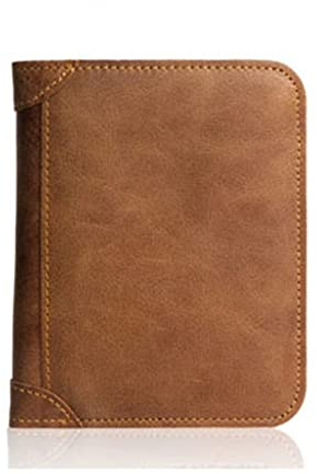 NEWNAN Herren-Geldbörse, Herren-Geldbörse, kurzer Stil, Herren-Geldbörse, Vintage-Leder, Geldklammer, Geldklammer, Handtasche