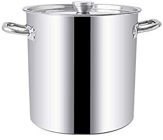 OQHAIR Batterie de Cuisine à Base Multi-plaqué Standard pour casseroles à Induction, marmite à Soupe avec Couvercle