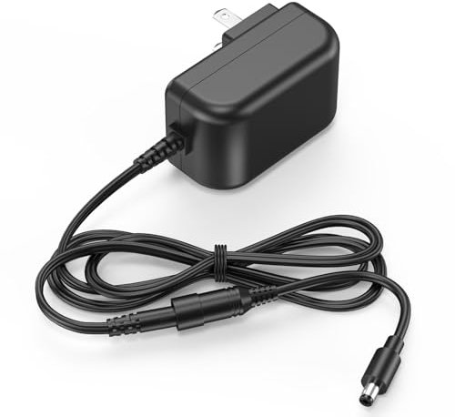 HIENADTOR 18V Charger for Amazon Alexa Echo 3rd 4th Gen Power Cord AC DC Adapter for Echo Alexa 3rd 4th Generation, for Echo Show8, Show 10, Show 15, for Echo Show 2nd Gen, Plus 2nd Gen Power Supply