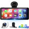 Volam Tragbarer 6,86 Zoll Carplay Bildschirm von für Auto,kompatibel mit Apple CarPlay und Android Auto,kabellose CarPlay Einheit mit GPS-Navigation,Bluetooth,MirrorLink,Touchscreen für alle Fahrzeuge