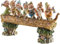 YFSAN Statue de GNOME de Jardin, 7 Gnomes Nains Nains Ornements de fées, météo résiste à la Statue gobeline, décoration extérieure intérieure pour Jardins, Arbres, parterres de Fleurs,