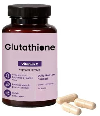 Glutathion | pour la protection contre les radicaux libres, améliore l'absorption - Maître antioxydant, détoxifiant et immunitaire, végétalien