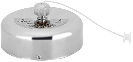 Secadora de Ropa de Acero Inoxidable SUS304, tendedero retráctil de Acero Inoxidable de Servicio Pesado 9.8 pies para Colgar el Secado en hoteles de lavandería de baño, Estilo Redondo