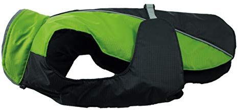 JEGGO Hundemantel Hundejacke Herbst Winter wasserdicht - Winddicht - reflektierend - warm gefüttert - robuster Stoff - Wintermantel Hund Rot Schwarz Grün XS - XXL (XL, Grün)