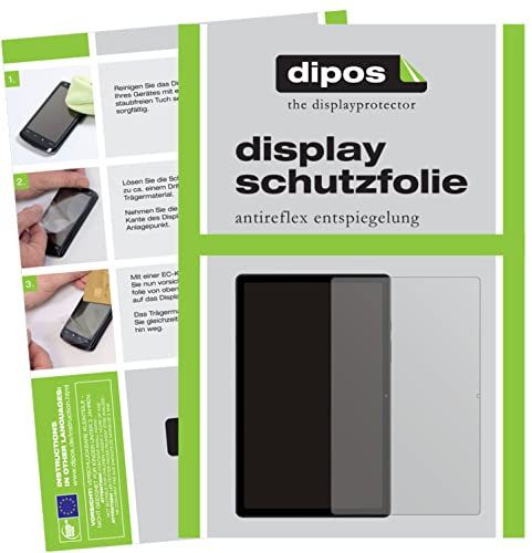 dipos I 2X Protector de Pantalla Mate Compatible con Samsung Galaxy Tab A8 10.5 Pulgada (2021) pelicula Protectora