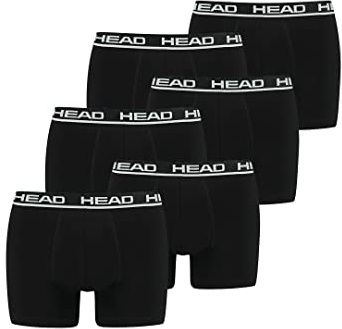 HEAD 6 er Pack Herren Boxer Boxershorts Basic Pant Unterwäsche